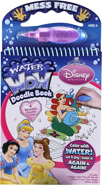 Princess Water Wow Book Activity Book 