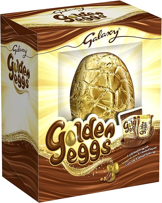 Galaxy Golden Eggs Giant Chocolate Easter Egg 528 g Amazon.co.uk Grocery