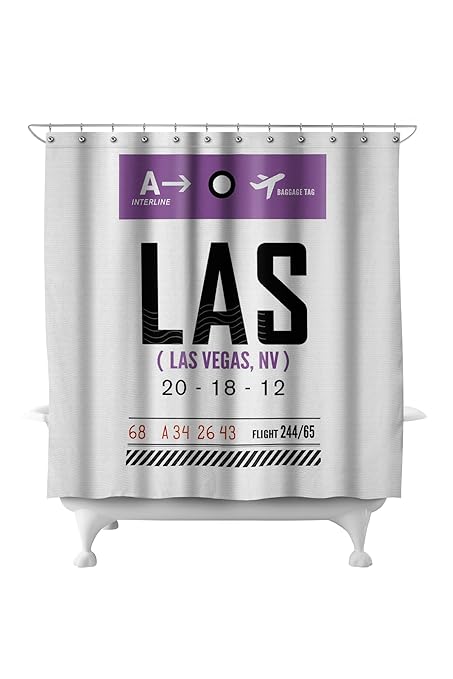 Amazon Com Las Vegas Nevada Las Luggage Tag 71x74 Polyester