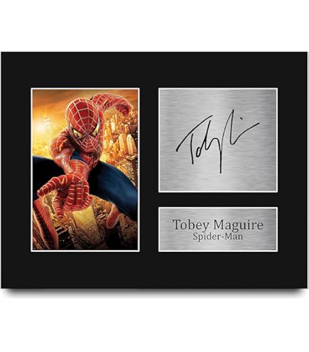 Tom Holland サイン入り B1ポスター Amazon.com: HWC Trading Tom Holland Gift USL Framed Signed Printed