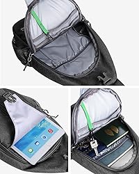 WATERFLY Small Hiking Sling Bag: Crossbody Sling