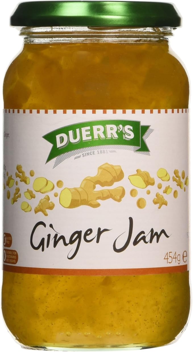 Duerr's Ginger Jam, 454g Amazon.co.uk Grocery