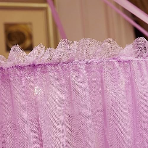 Mengersi Bed Canopy for Girls Bed Curtains for Adults-Extra Large