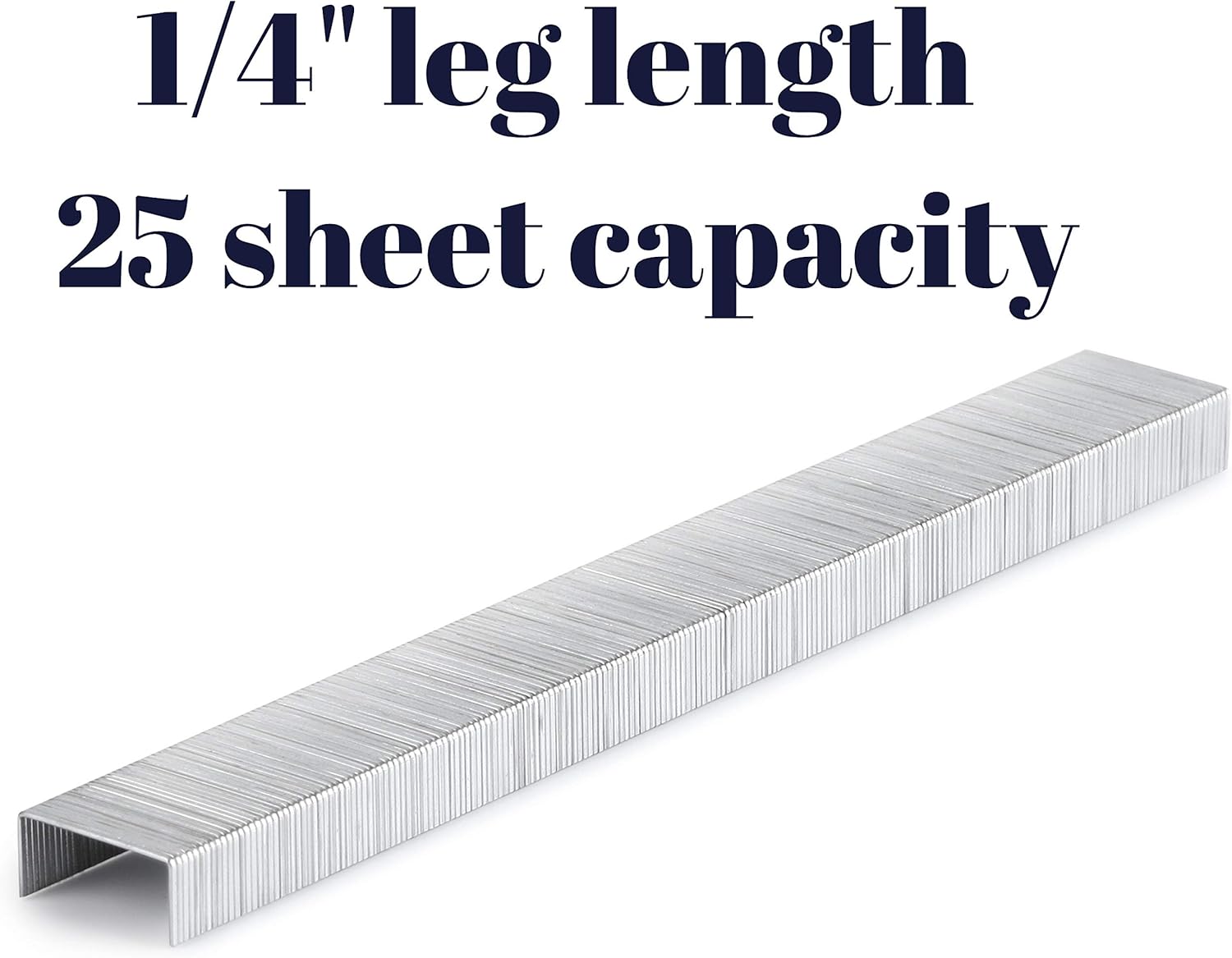 Mr. Pen- Staples for Stapler, 10000 Staples, 1/4 inch Staples, 20 Sheet Capacity (26/6), Standard Staples, Staples Office Supply, Office Staples, Jam Free, Staples Standard, Staples Refill, One Touch : Office Products