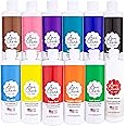 Ann Clark Professional Grade Food Coloring Extra Large 13.5 oz Bottles 12-Color Set