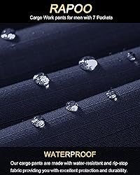 Rapoo Work Pants for Men Cargo Tactical Military