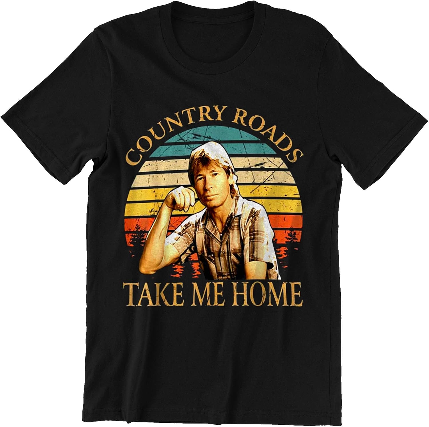 Country Roads Take Me Home Graphic Denver Arts John Quotes Unisex