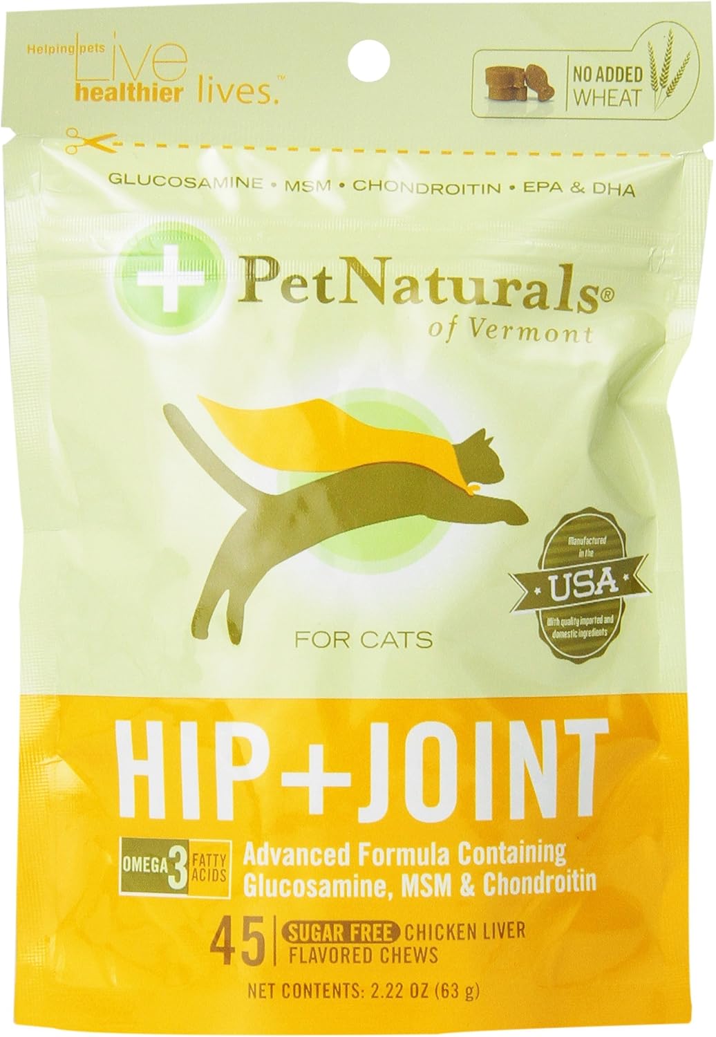 Pet Naturals® Hip & Joint for Cats (45 count) Amazon.co.uk Pet Supplies