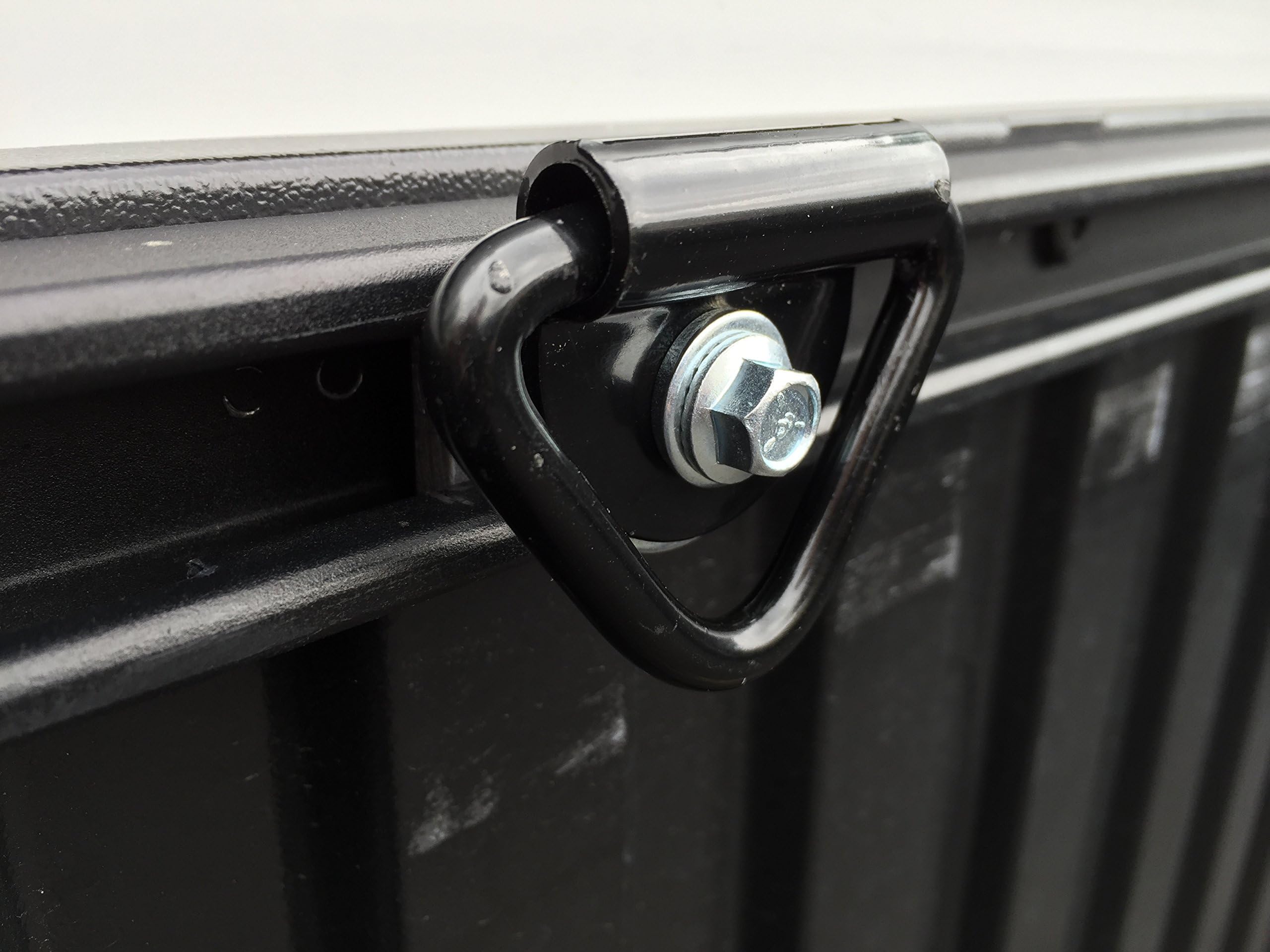 TruckMountz Nissan Titan & Frontier Bed Rail Tie Down D-Ring Cargo Cleats - Set of 2