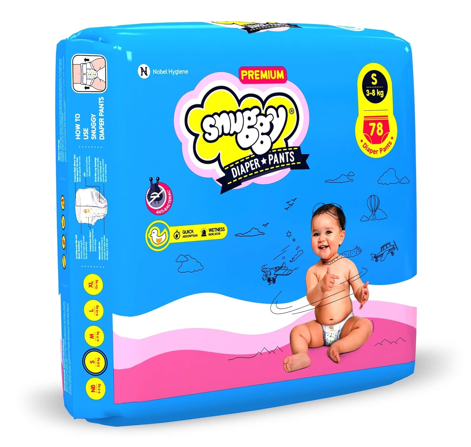 snuggy diapers small
