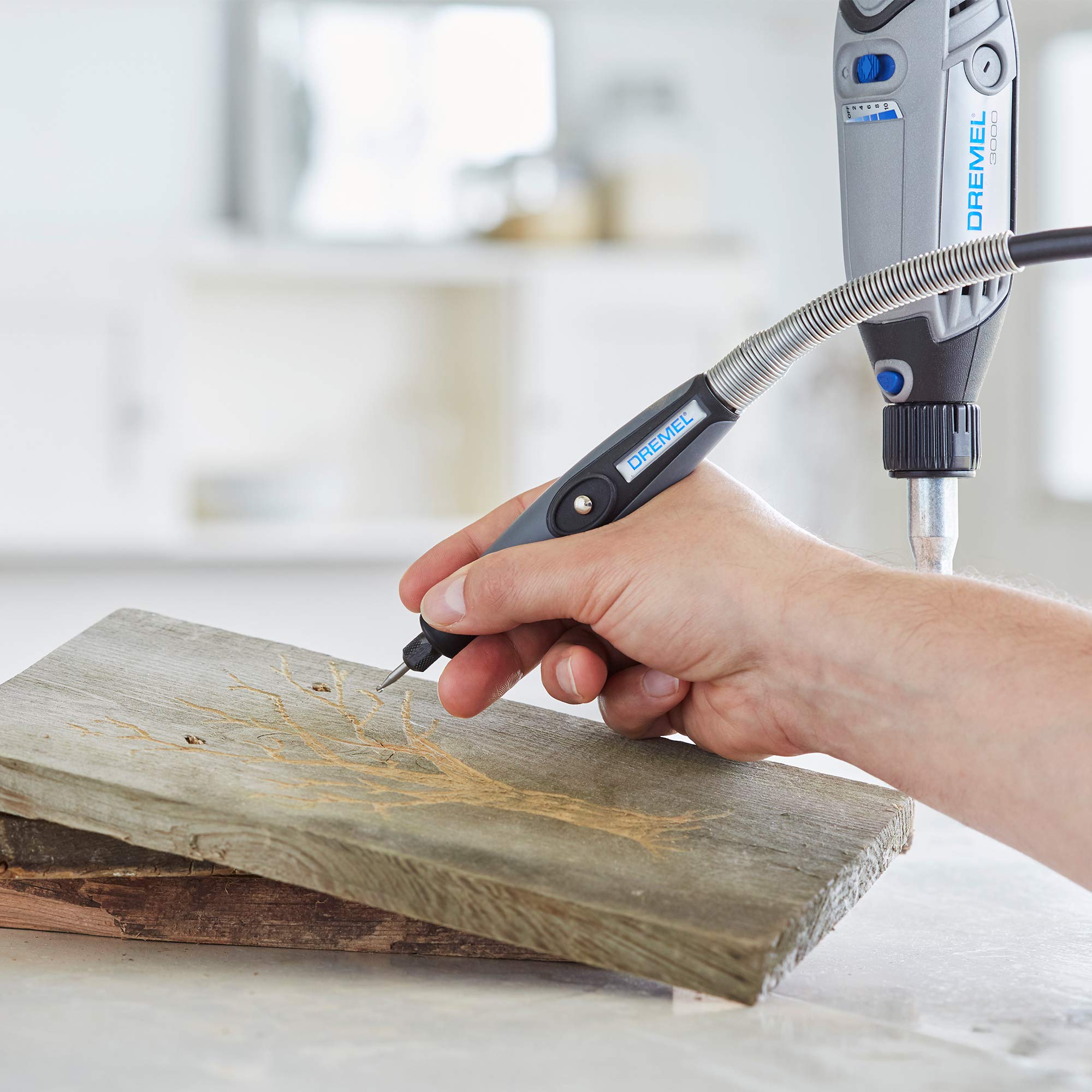 Dremel Flex Shaft Rotary Tool Attachment with Comfort Grip and 36” Long