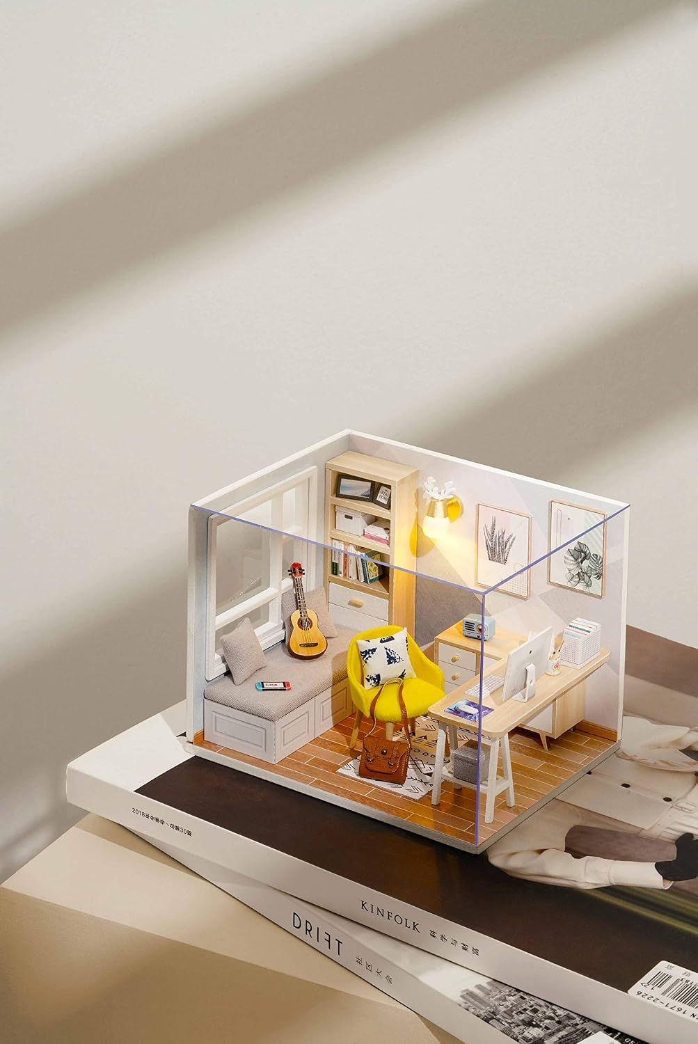 DIY Doll Room Miniature Furniture Wooden House Kit - Image 3