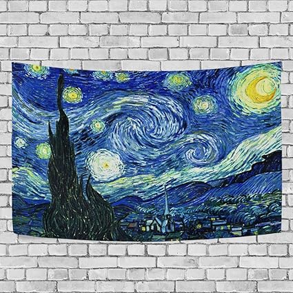 Amazon Com Oprint Vincent Van Gogh Starry Night Tapestries