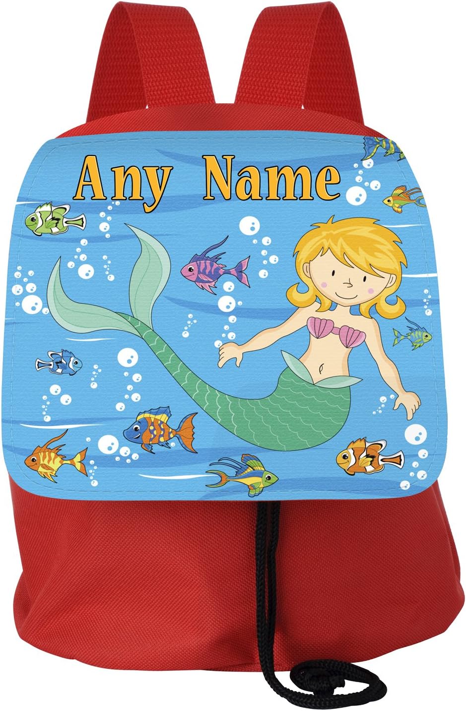 Little Giant Kids Personalised Mermaid Nursery School Bag Back Pack Ruck Sack