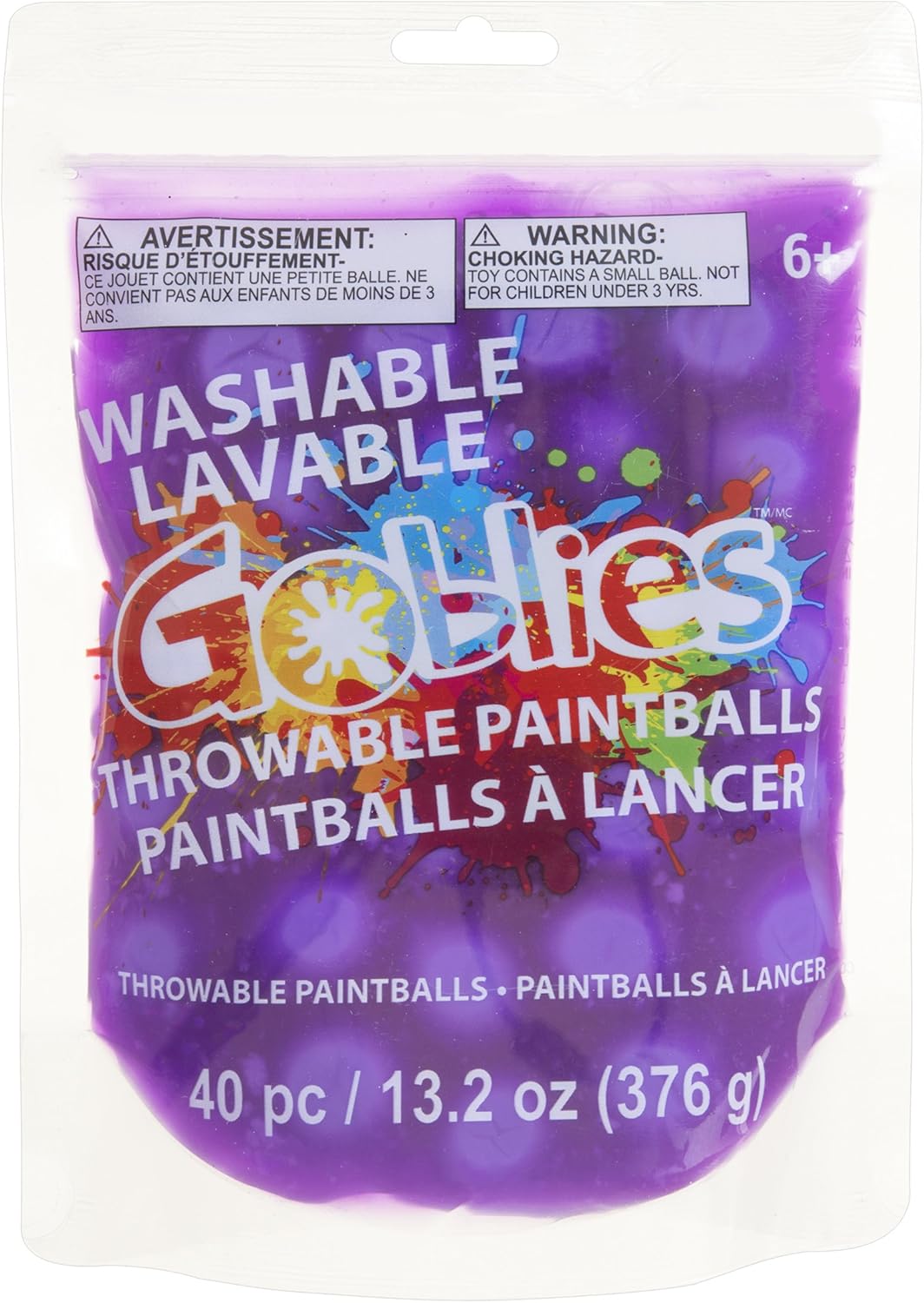 Darice Goblies™ Throwable Purple Paintballs Toys & Games