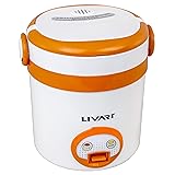 Livart Mini Rice Cooker/Warmer 1 Cup L-001N