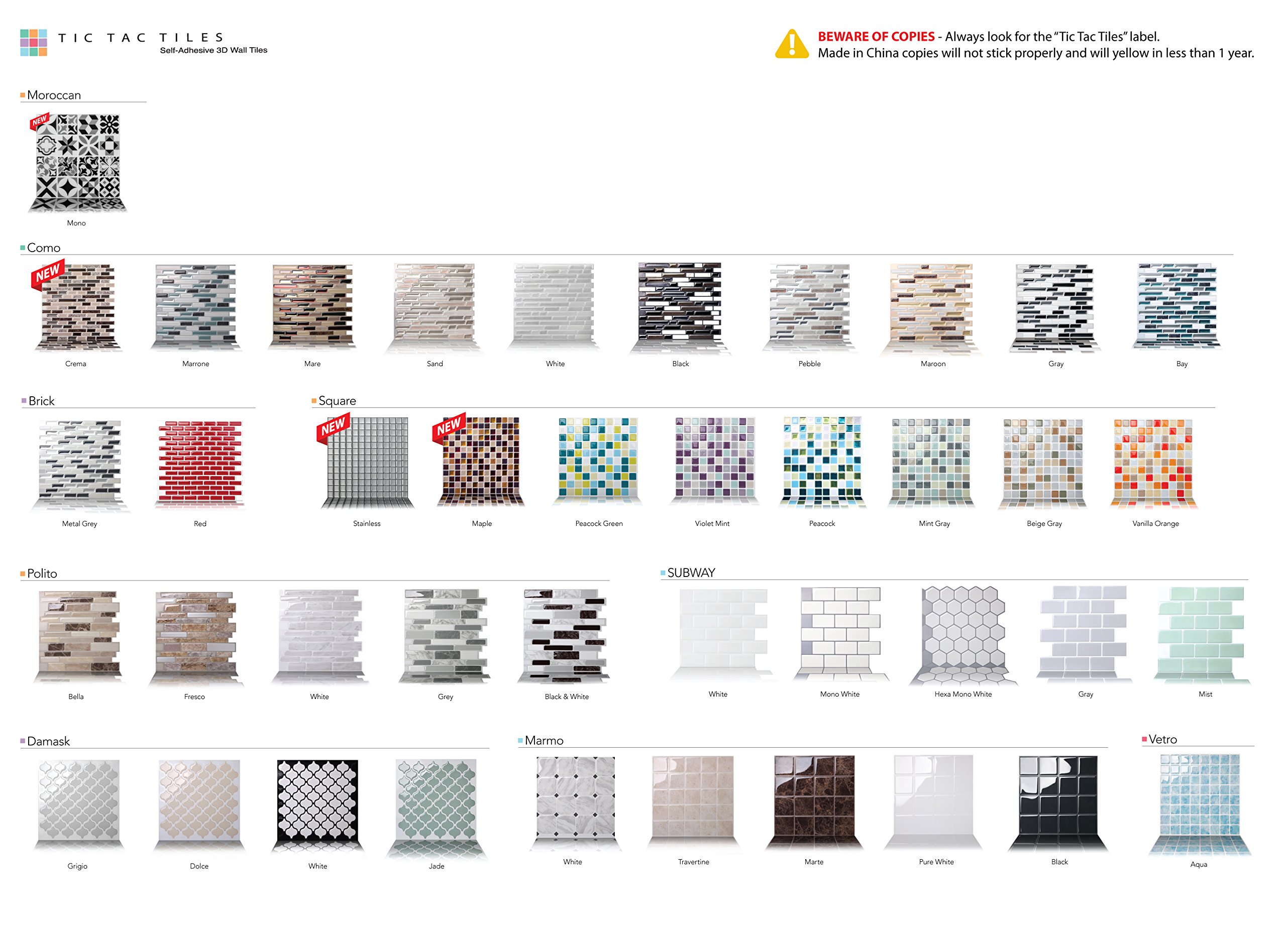 Tic Tac Tiles Premium Anti Mold Peel And Stick Wall Tile In Subway tic-tac-tiles-premium-anti-mold-peel-and-stick-wall-tile-in-subway