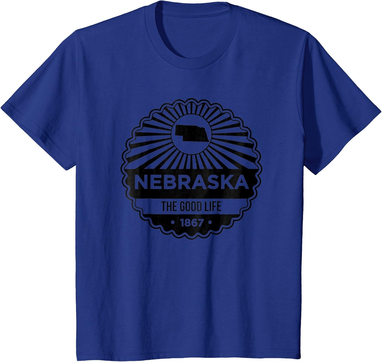 Nebraska State Motto TShirt The Good Life Clothing