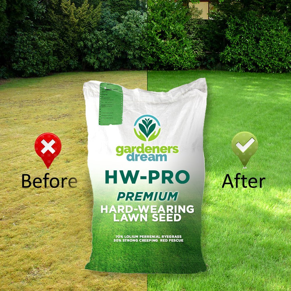 Gardeners HardWearing Lawn Grass Seed 10KG Amazon.co.uk Garden