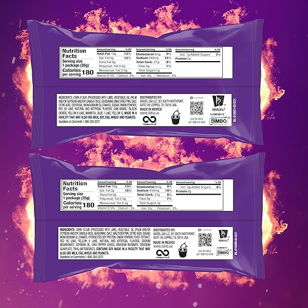 TAKIS MINI 25 PC / 1.23 OZ BITE SIZE VARIETY PACK, ASSORTED FLAVORED MIXED ROLLED TORTILLA CHIPS – (15) FUEGO MINI 1.23 OZ, (10) NITRO MINI 1.23 OZ