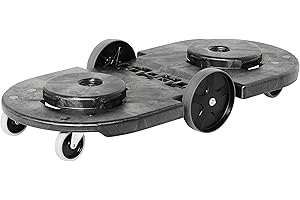 Rubbermaid Commercial FG264600BLA Tandem Brute Trash Dolly