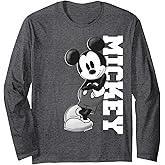 Disney Mickey and Friends Mickey Mouse Lean Long Sleeve T-Shirt