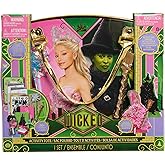 Universal Wicked Activity Tote - Kids Arts & Crafts Set with Fabric Characters, Stickers, Crown & Dress-Up Activities, Portable Craft Kit Ages 3+