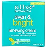 Alba Botanica Even & Bright Renewing Cream - 2oz