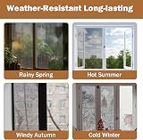 Amabro Fiberglass Screen Repair Tape 2in x 6.5ft Waterproof Mesh Window Door view 6