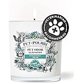 Pet-Pourri Pawsitively Fresh Pet Odor Deodorizer Candle, Burns Up to 45 Hours, Aromatherapy & Air Freshener with Essential Oils, Plant Based Ingredients & Wax, Vet Approved, Jasmine Pear Scent