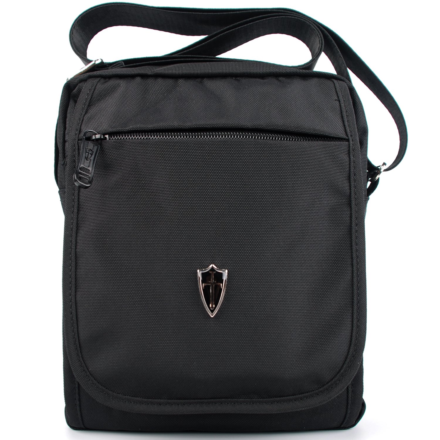 Victoriatourist V3002 Shoulder Bag Vertical Messenger Bag, Black on