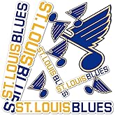 Desert Cactus St. Louis Blues Sticker NHL Team National Hockey League Vinyl Decal Laptop Water Bottle Car Scrapbook (Type 1-1)
