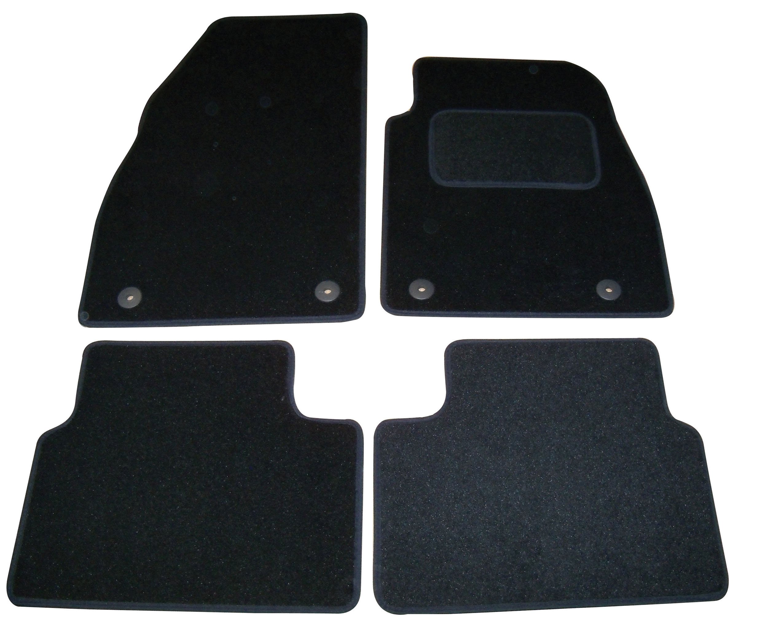Sakura Car Mats for Vauxhall Insignia Fits 2008 to 2011 Models - Black