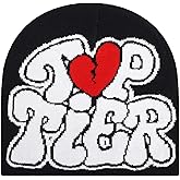 Supaico Men Women Y2K Beanies Gothic Graphic Knitted Hat Winter Warm Beanies Casual Outdoor Skull Cap