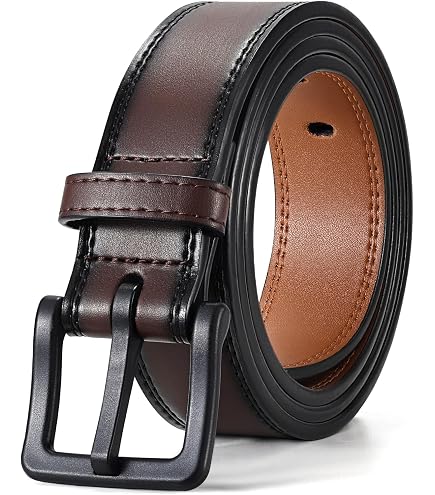 5785 Uptown Brown Belt Nickel Smart Uptown Brown Belt (32 main image 4