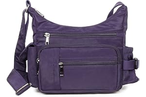 VOLGANIK ROCK RFID Anti Thief Crossbody Bag for Women Waterproof Shoulder Bag Messenger Bag Casual Nylon Purse Handbag