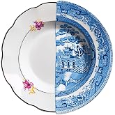 SELETTI Hybrid-Fillide Porcelain Soup Plate Diameter 25.4 cm Height 4.2 cm