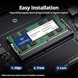 Timetec 64GB Kit DDR4 2400 SODIMM 4x16GB PC4-19200 260-Pin Notebook RAM view 5