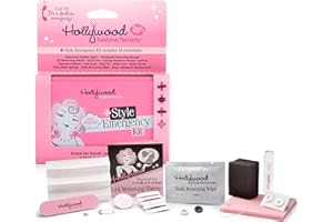 Hollywood Fashion Secrets Style Emergency Kit, Your Compact, On-The-Go Wardrobe Savior, 14 Piece Set