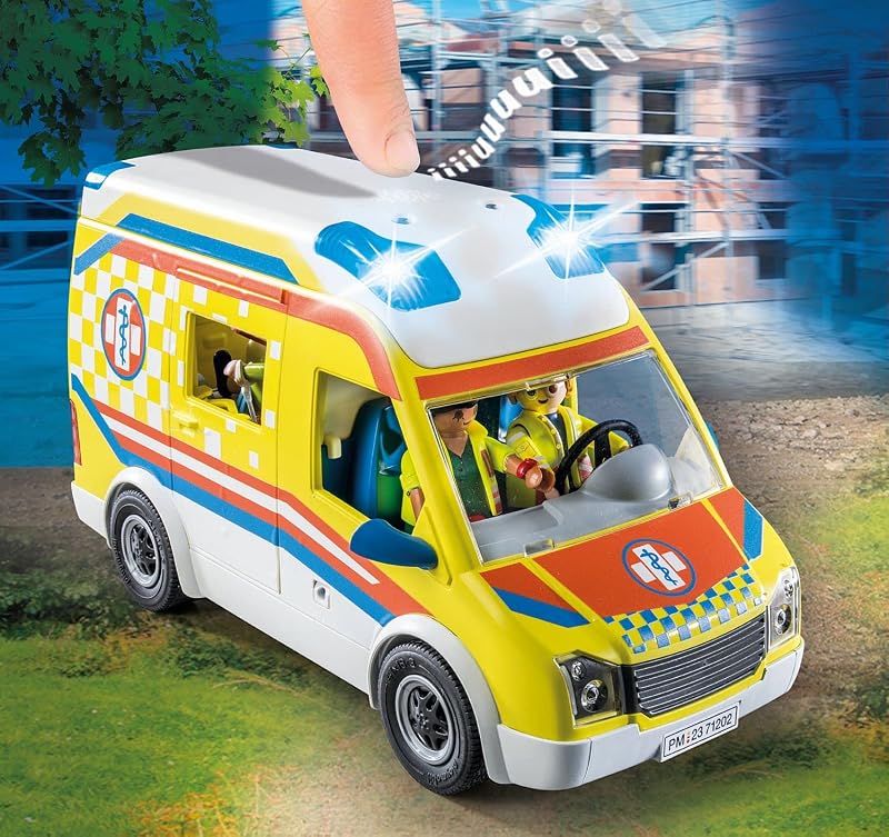 City Life 71202 Ambulancia con luz y Sonido, Juguete para niños a Partir de 4 años — foto 7 de 8