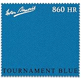Iwan Simonis 860HR Pool Table Cloth (Tournament Blue, 8 ft Oversized)