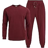 COOFANDY Men's Tracksuit 2 Piece Sweatsuit Set Long Sleeve Pullover Athletic Suit For Sports Casual Fitness Jogging