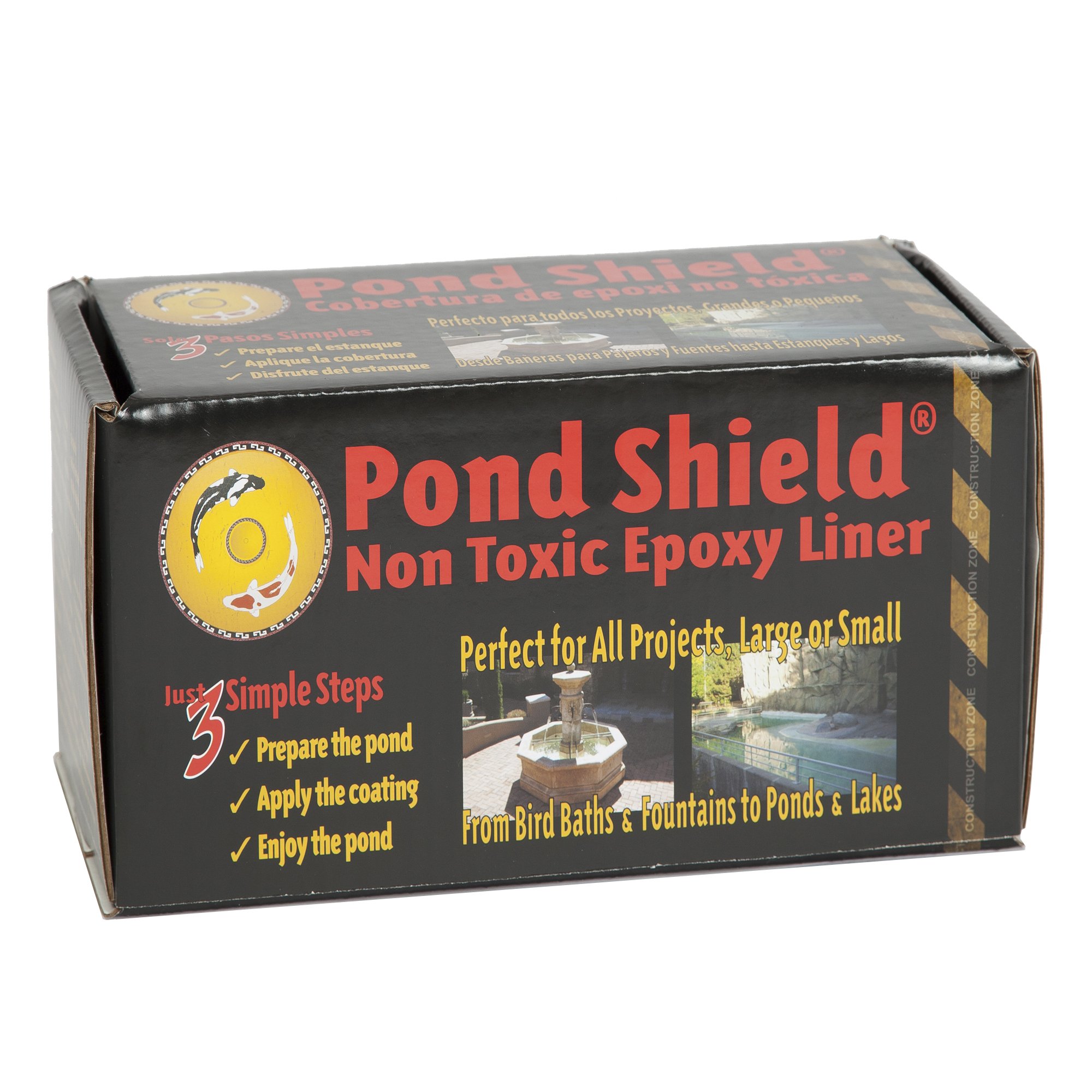Pond Shield Pond Armor SKU-CBLUE-QT-R Non-Toxic Epoxy Paint, 1.5-Quart, Competition Blue, 48 Fl Oz (Pack of 1)