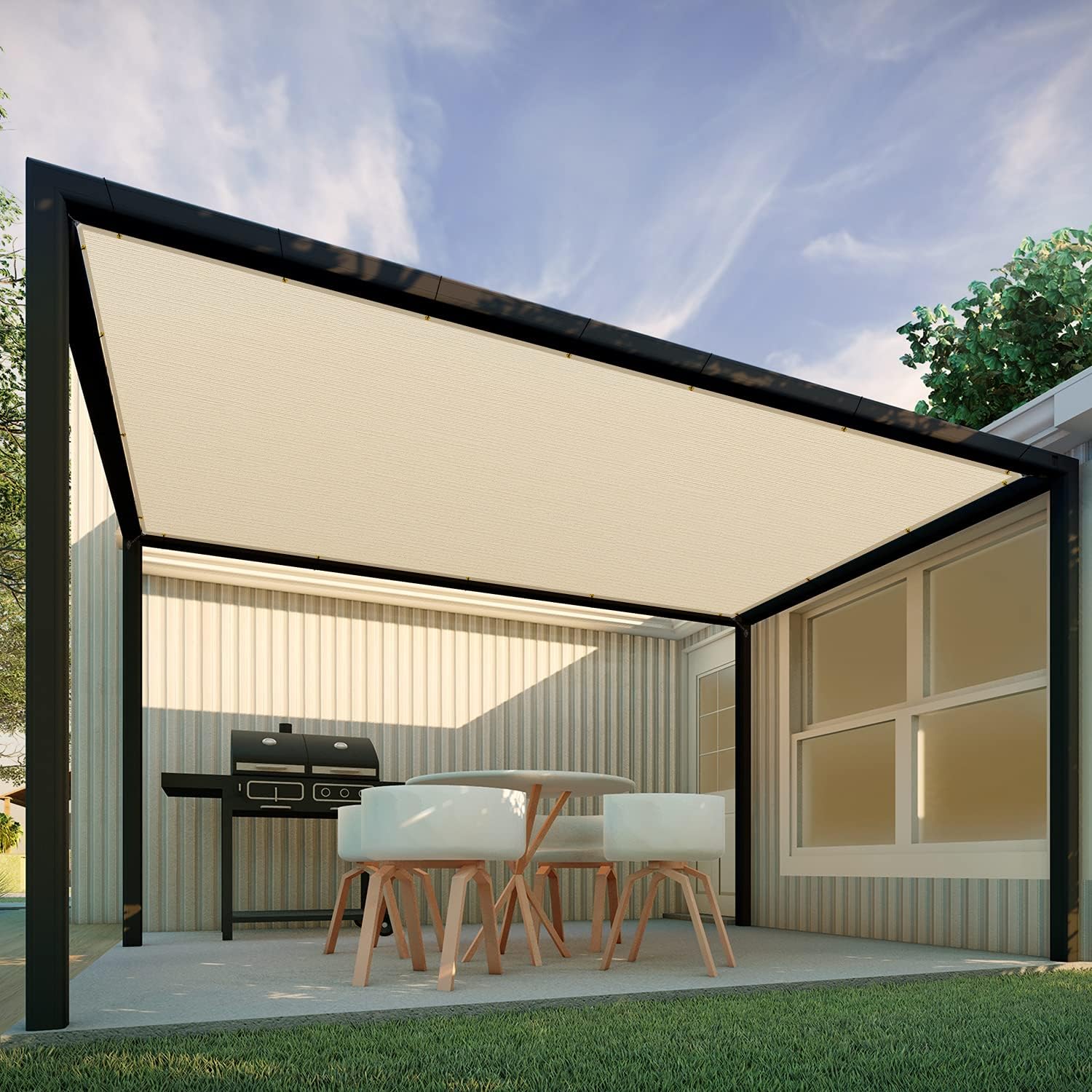 Diy Pergola Shade Cloth 3 Living in utah is wonderful but, man