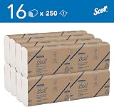 SCOTT PROFESSIONAL Multifold Hand Towels Z-Fold 4000 Sheets 16 Packs 250 Each view 2