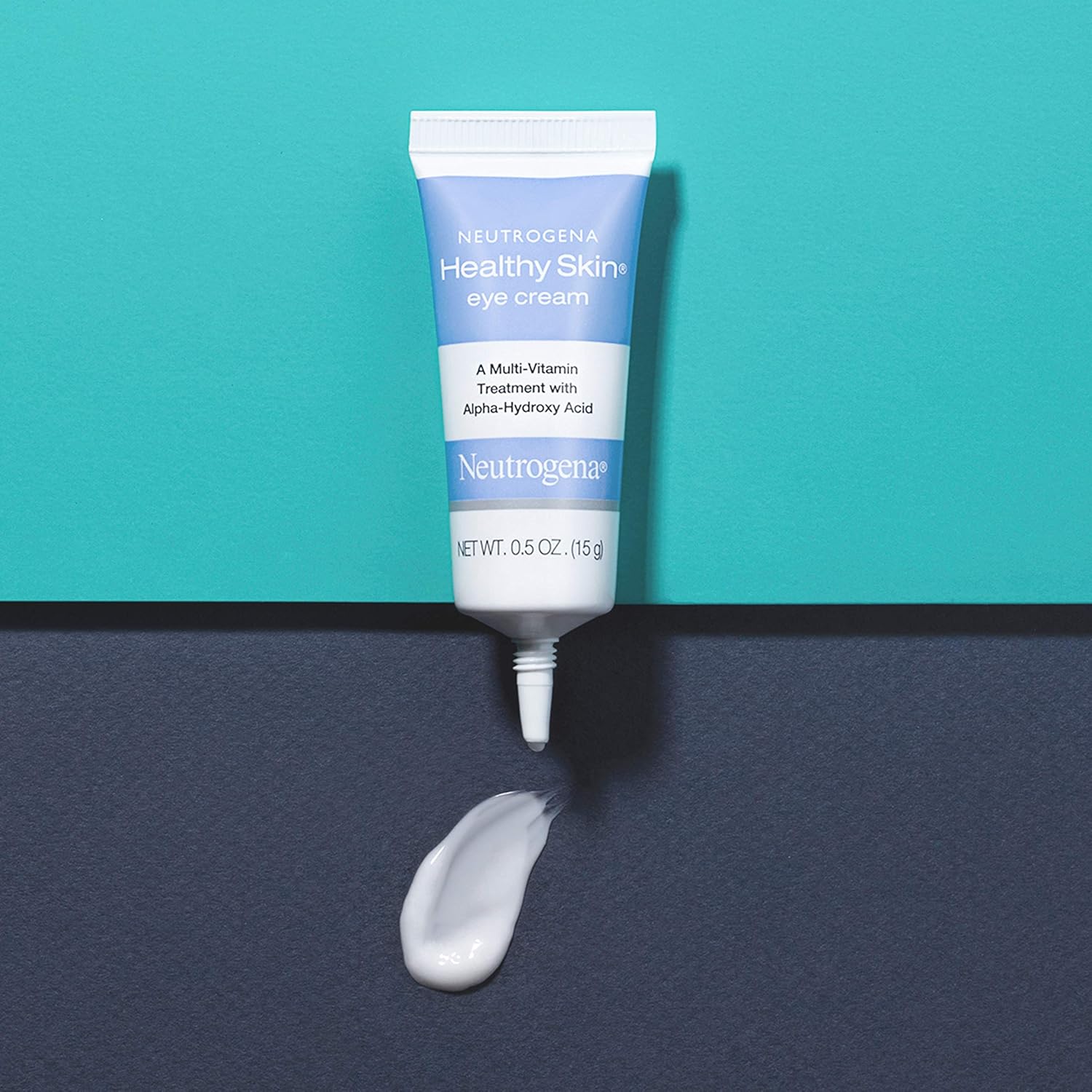 Neutrogena Healthy Skin Anti-Wrinkle Eye Cream with Alpha Hydroxy Acid (AHA), Vitamin A and Vitamin B5 - Firming Under-Eye Cream for Wrinkles and Fine Lines, 0.5 oz: Beauty