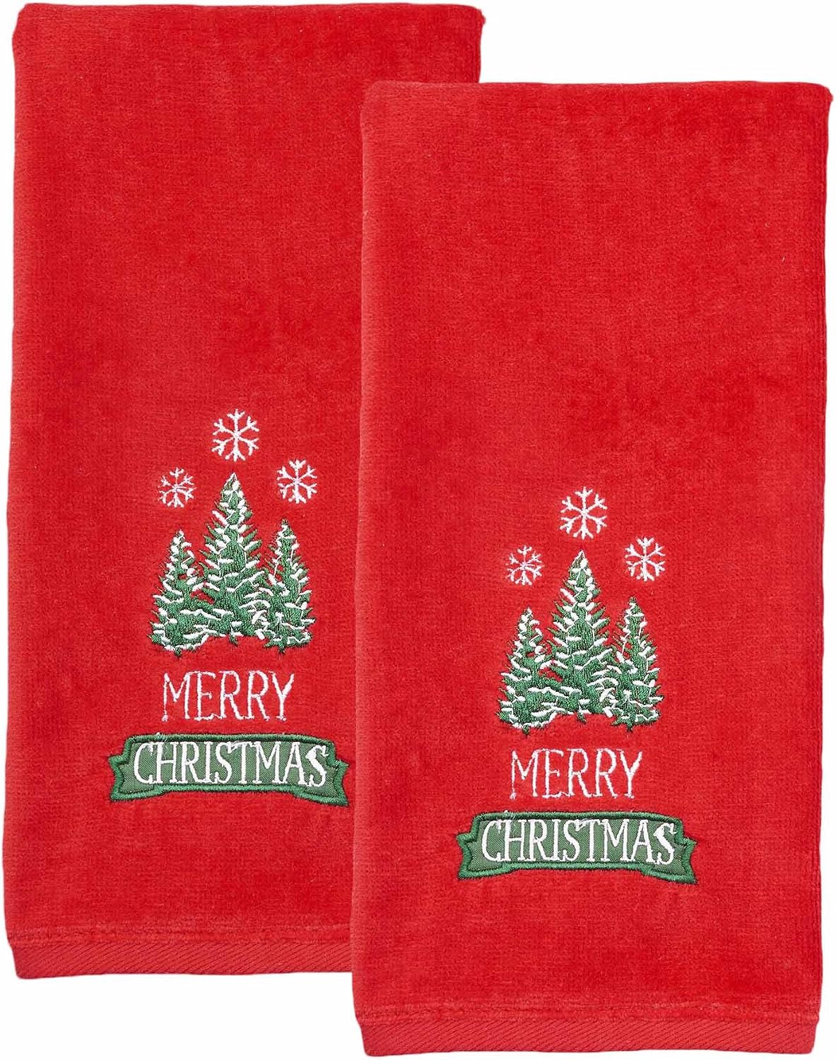 Amazoncom Christmas Bathroom Hand Towels Set Of 2 By St Nicholas Square Merry Christmas Tree Kitchen Dining Amazoncom Christmas Bathroom Hand Towels Set Of 2 By St Nicholas Square Merry Christmas Tree Kitchen Dining