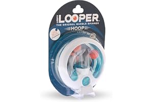 BLUE ORANGE Loopy Looper Hoop- The Original Marble Spinner- Skill Fidget- for Kids Ages 8 Years and Up