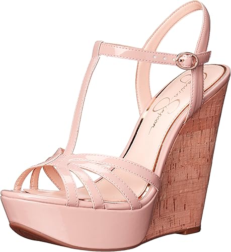 jessica simpson nude wedges