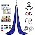 ZYOSJK Aerial Silks 11 Yards Aerial Silks For Home Aerial Yoga Swing Aerial Yoga Hammock Swing Aerial Silk For Gymnastics